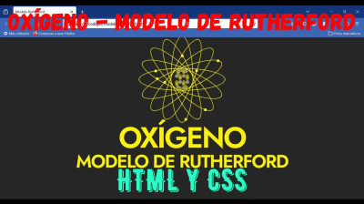 Ciencia y código Oxígeno   Modelo de Rutherford HTML y CSS - Web development
