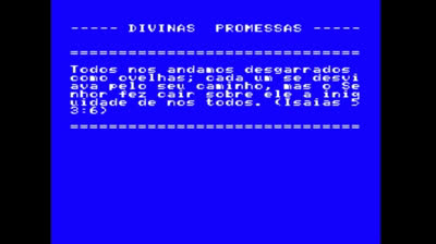 DIVINAS PROMESSAS FOR MSX