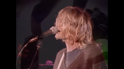 Nirvana - Lithium (Official Music Video) .