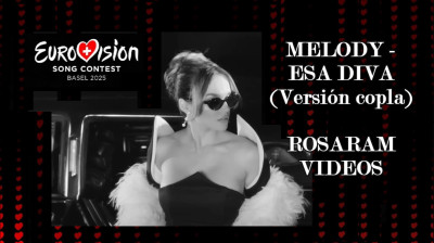 MELODY - ESA DIVA (Versión copla Eurovisión año 1960) | Cover IA Videoclip ROSARAM VIDEOS N / 358