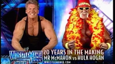 VINCE MCMAHON VS HULK HOGAN WRESTLEMANIA 19